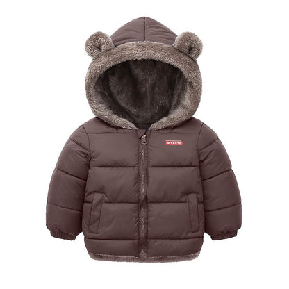 Bear Ear Puffer Jacket