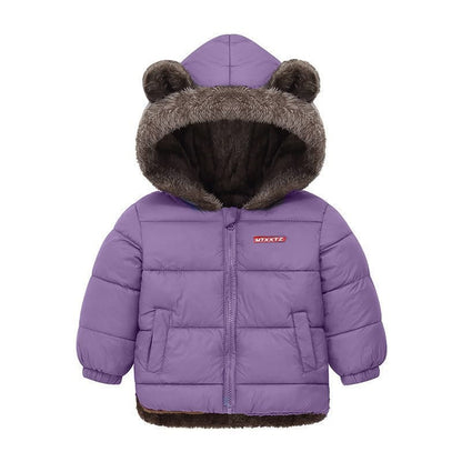 Bear Ear Puffer Jacket