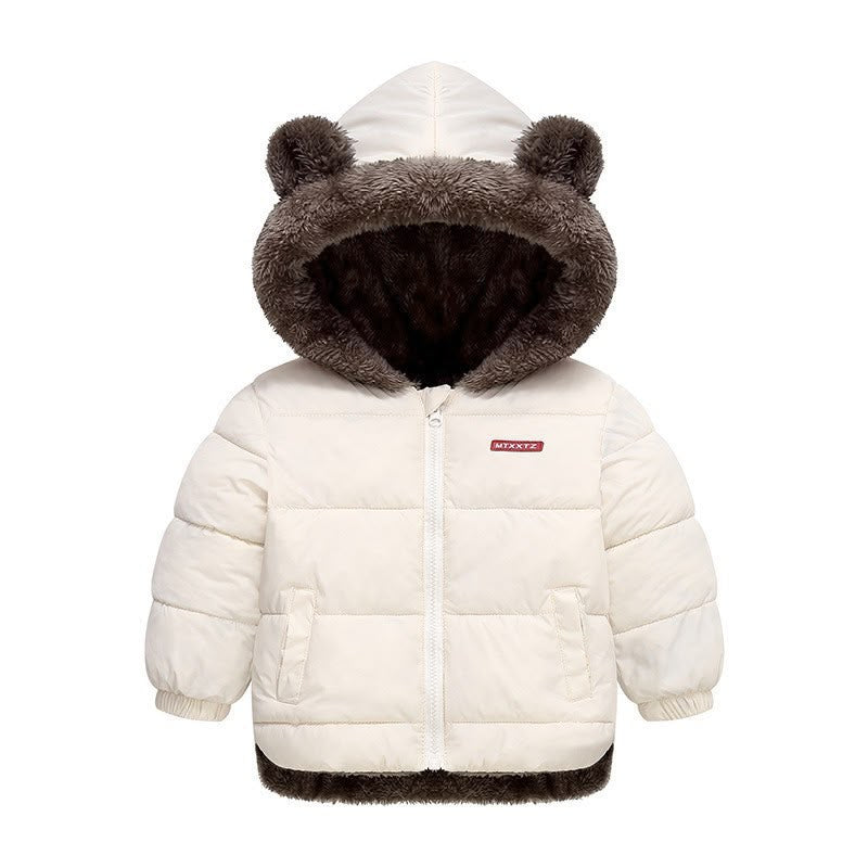 Bear Ear Puffer Jacket