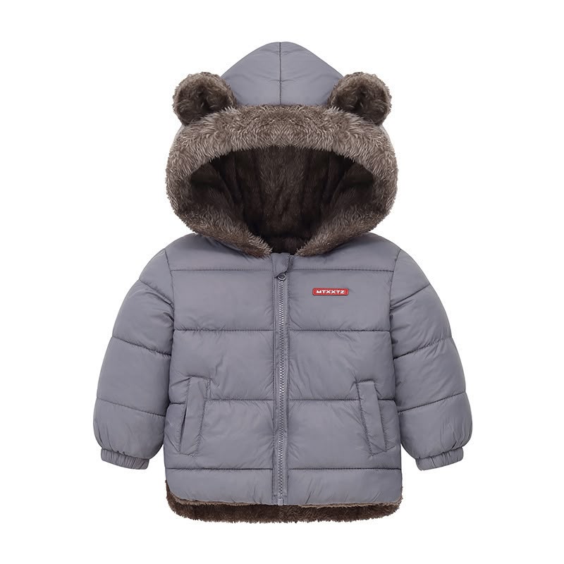 Bear Ear Puffer Jacket
