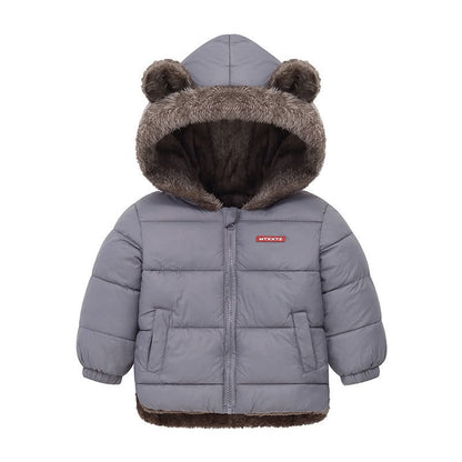 Bear Ear Puffer Jacket