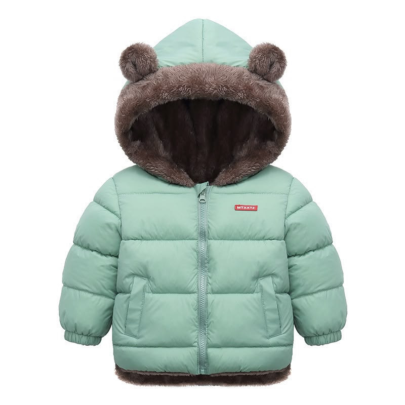 Bear Ear Puffer Jacket