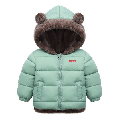 Bear Ear Puffer Jacket