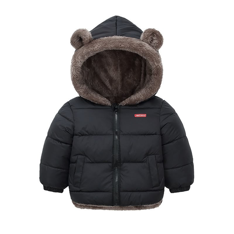 Bear Ear Puffer Jacket