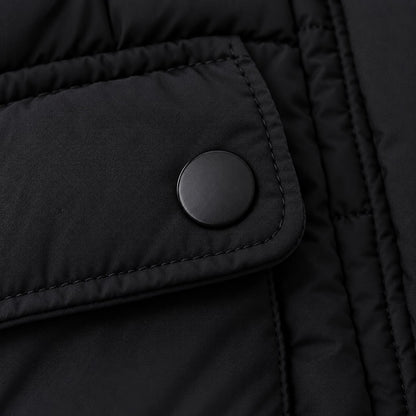 Longline Hooded Kids Jacket