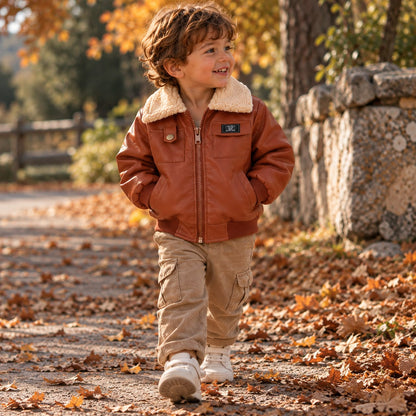 Sherpa Collar Kids Jacket
