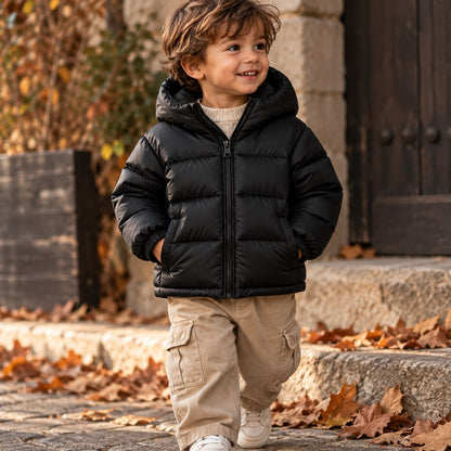 Hooded Kids Puffer Coat