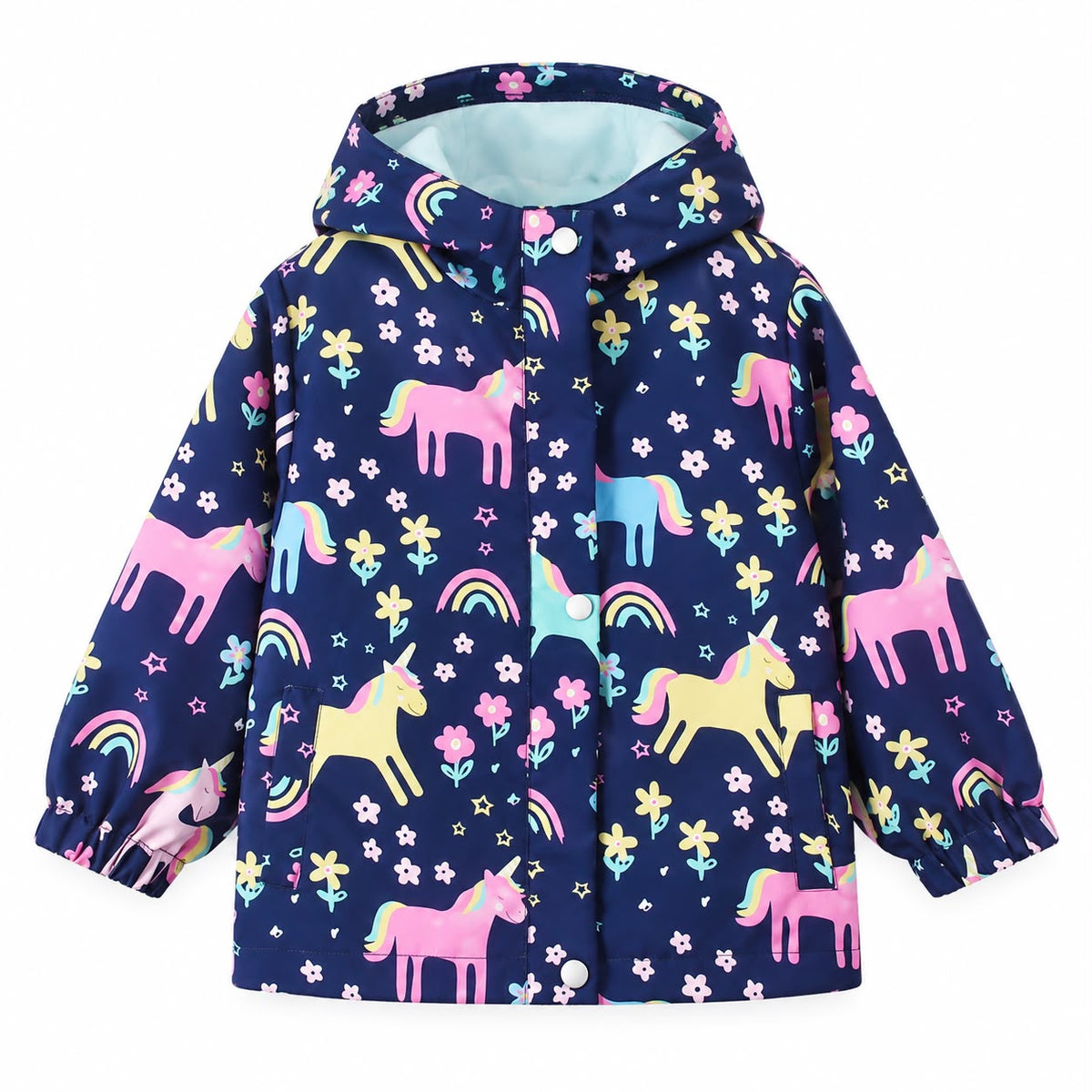 Print Hooded Jacket