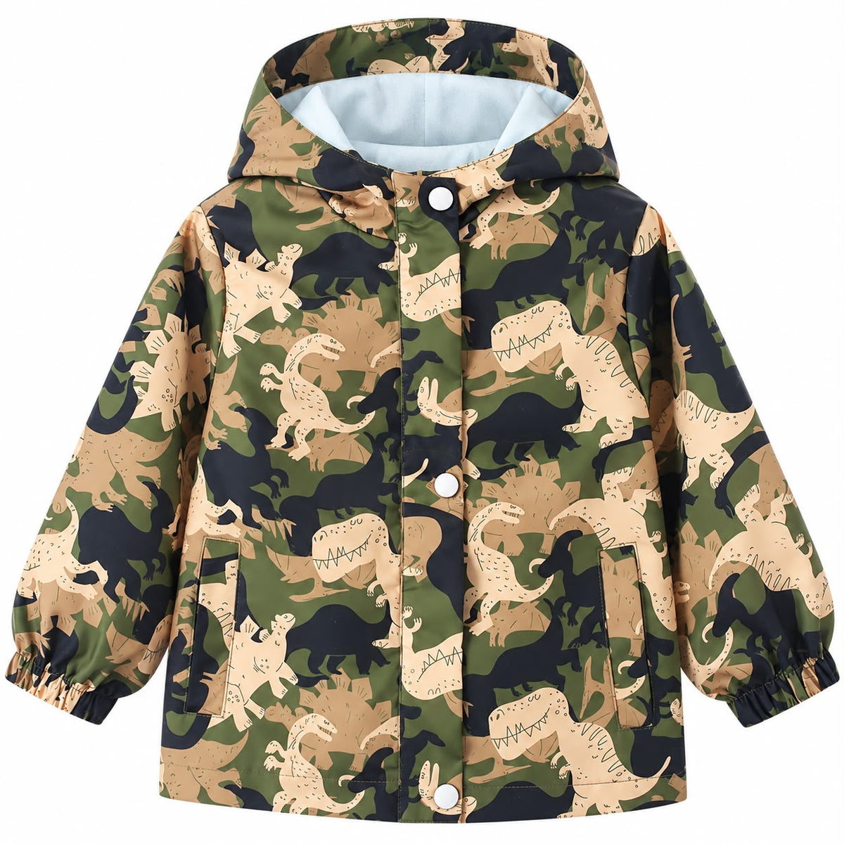 Print Hooded Jacket
