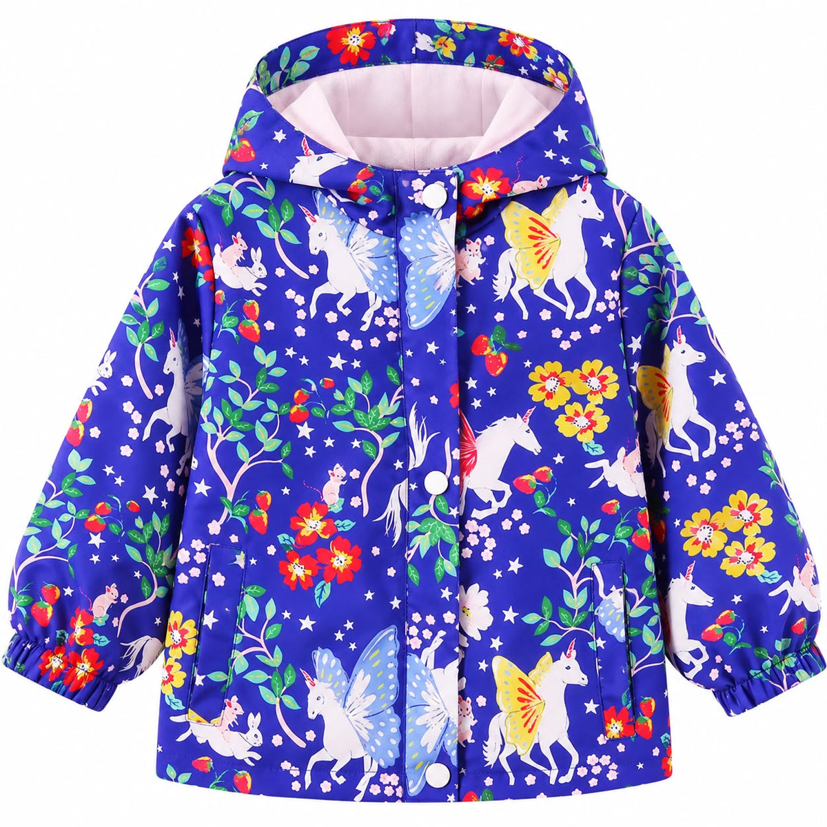 Print Hooded Jacket