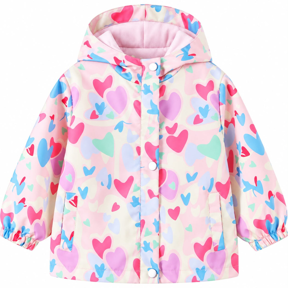 Print Hooded Jacket