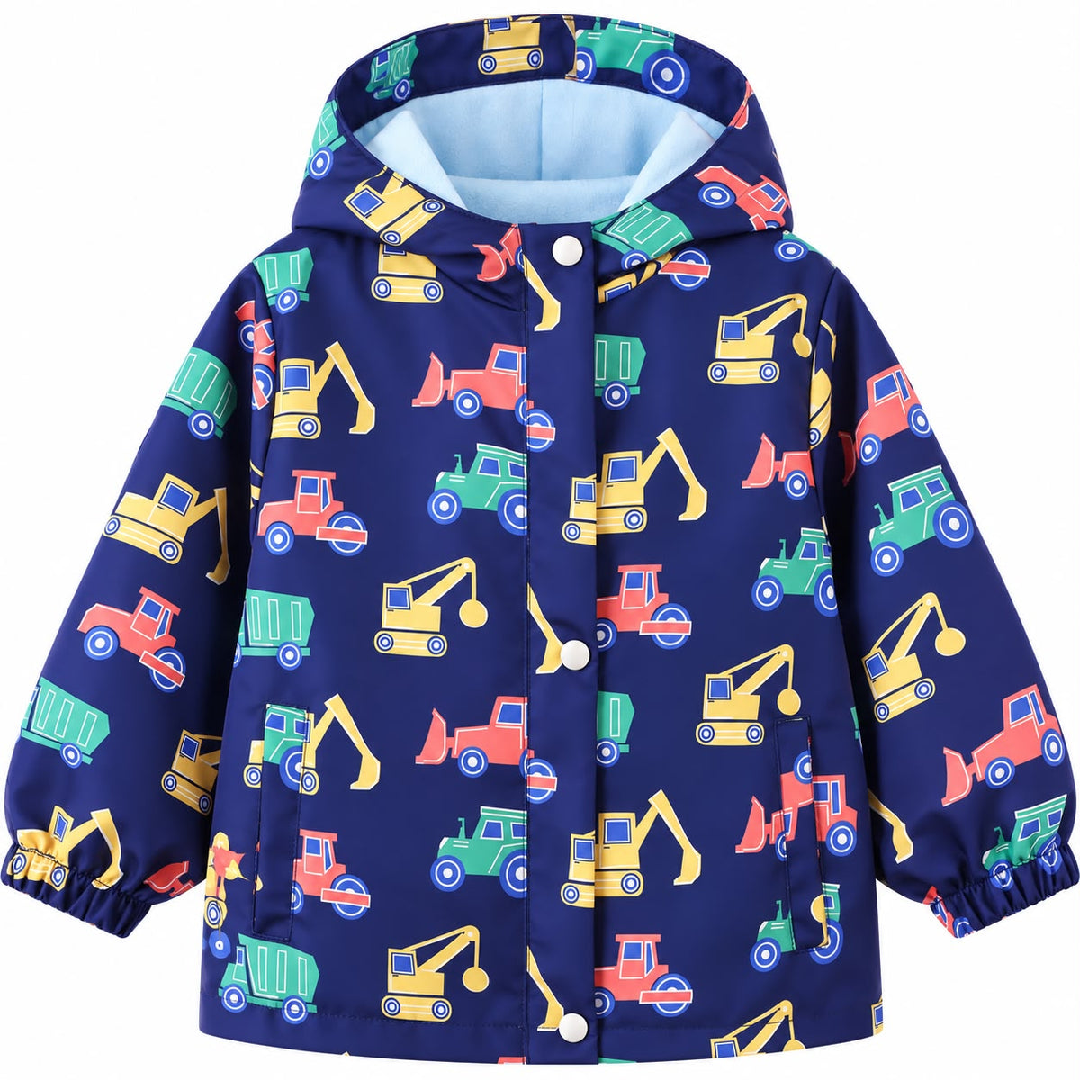 Print Hooded Jacket