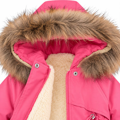 Faux Fur Hooded Jacket