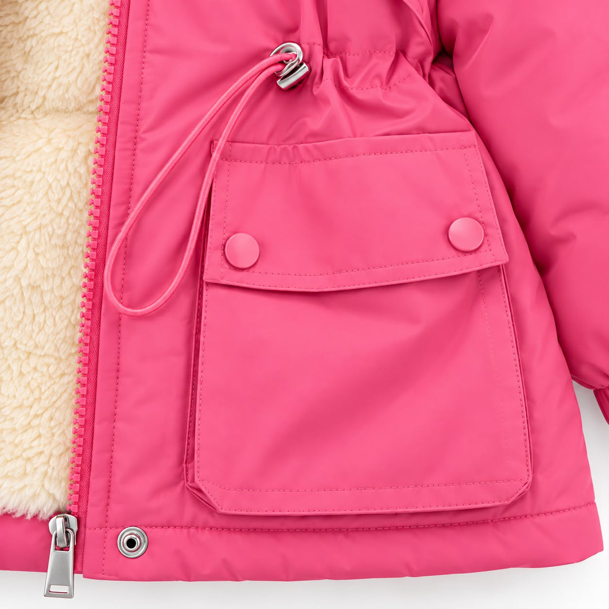 Faux Fur Hooded Jacket