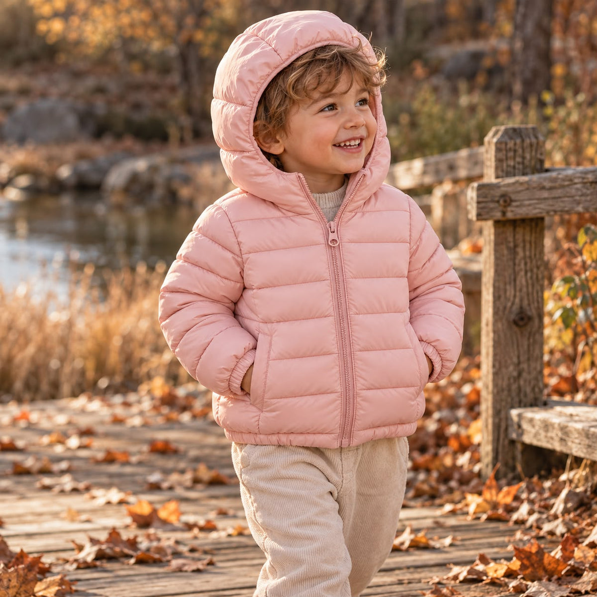 Padded Hooded Jacket