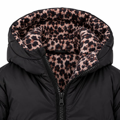 Leopard Lined Winter Jacket