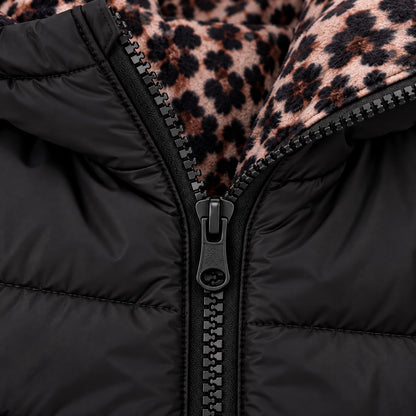 Leopard Lined Winter Jacket