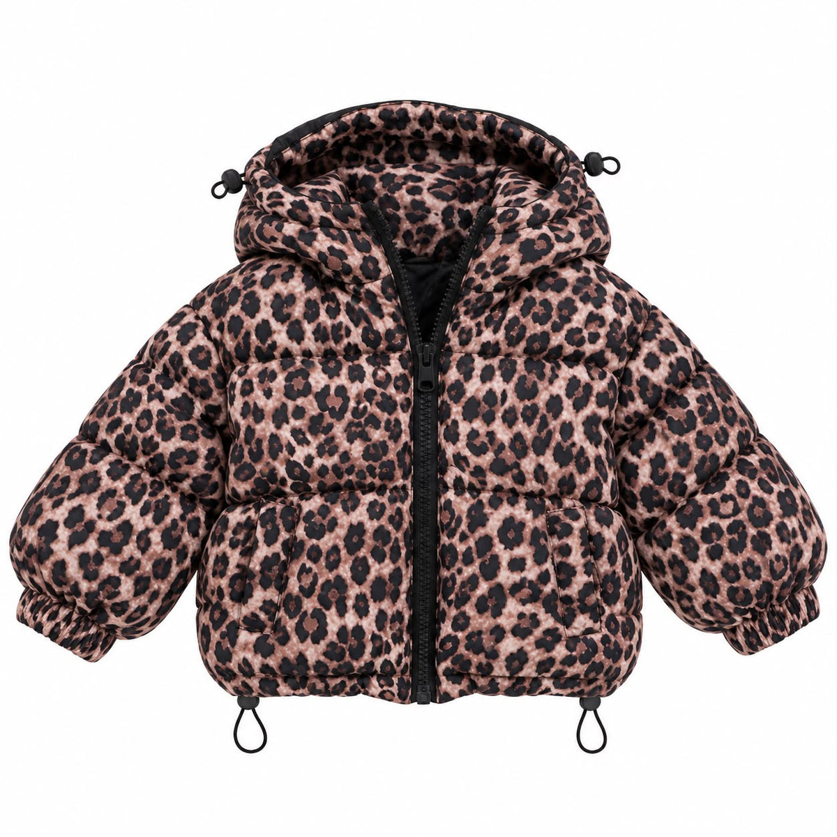 Leopard Lined Winter Jacket