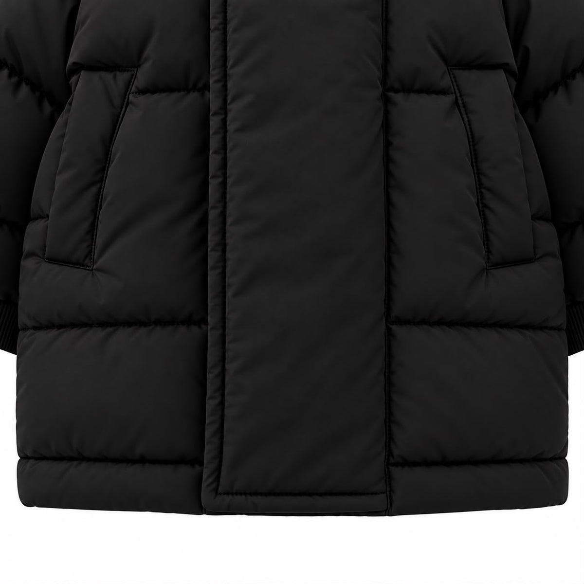 Baby Fur Trim Puffer Jacket