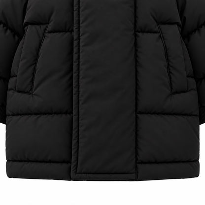 Baby Fur Trim Puffer Jacket