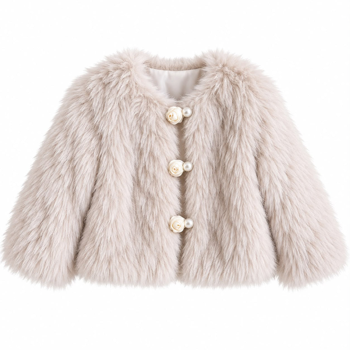 Plush Faux Fur Jacket