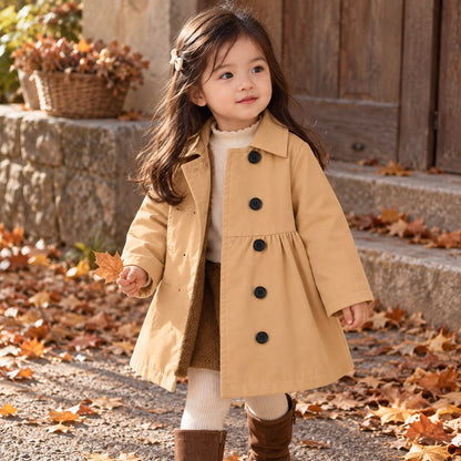 Fleece Lined Trench Coat