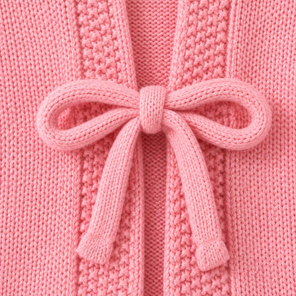 Knit Tie Cardigan