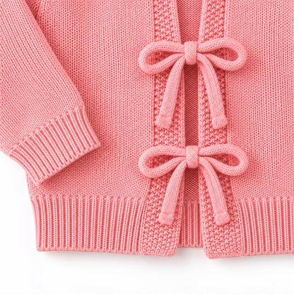 Knit Tie Cardigan