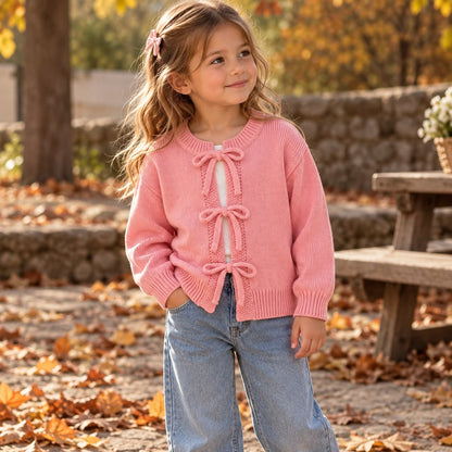 Knit Tie Cardigan