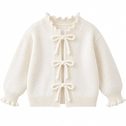 Knit Tie Cardigan