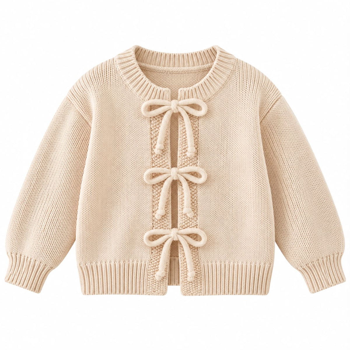 Knit Tie Cardigan