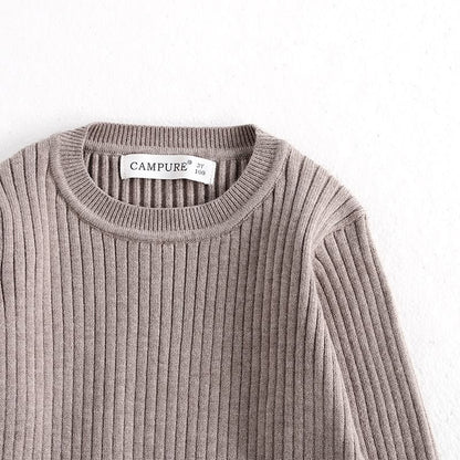 Ribbed Knit Outfit Set