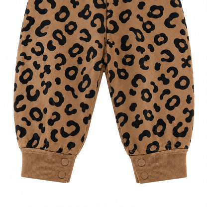 Leopard Print Baby Outfit Set