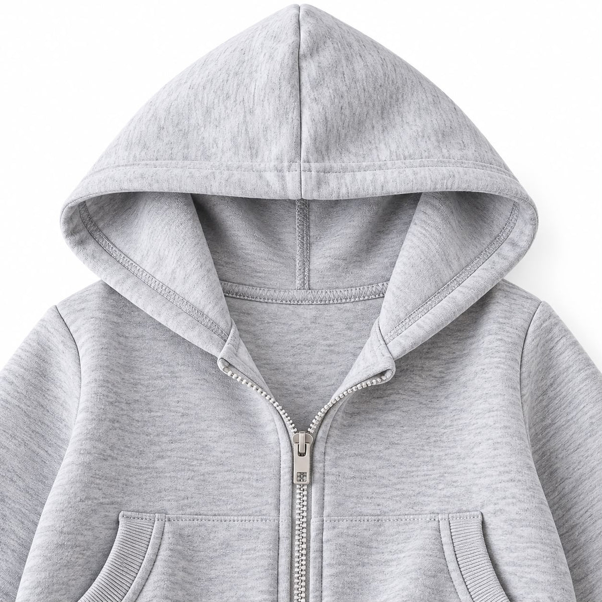 Zip Hoodie and Wide Leg Pants Set