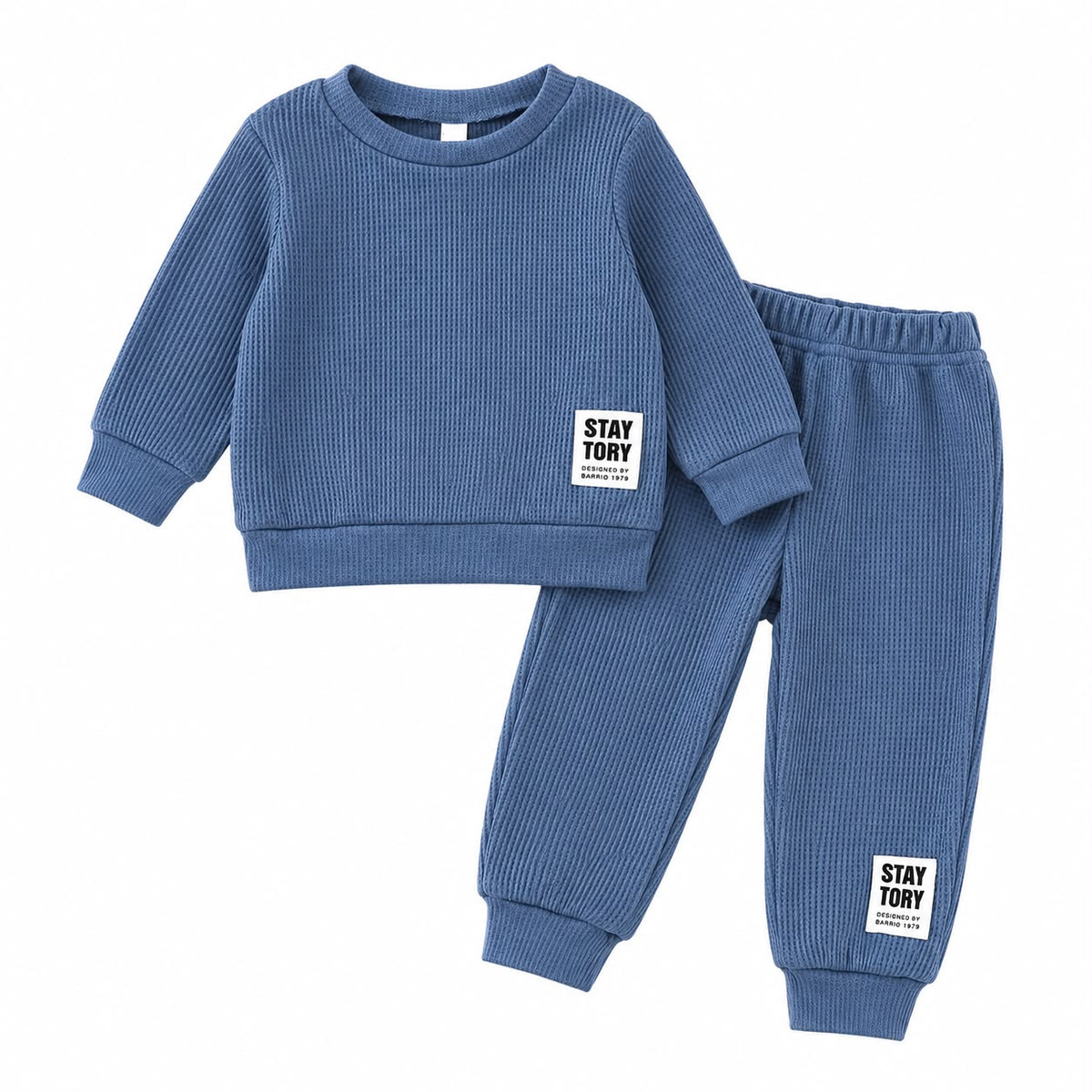 Ribbed Pullover and Pants Set