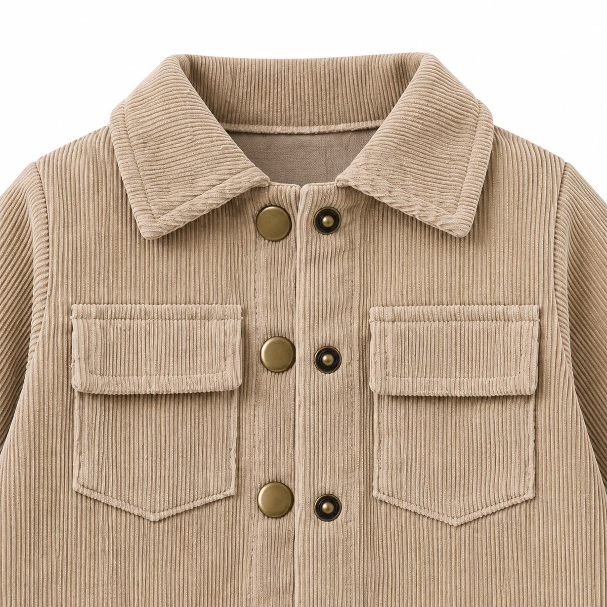 Corduroy Jacket and Cargo Pants Set