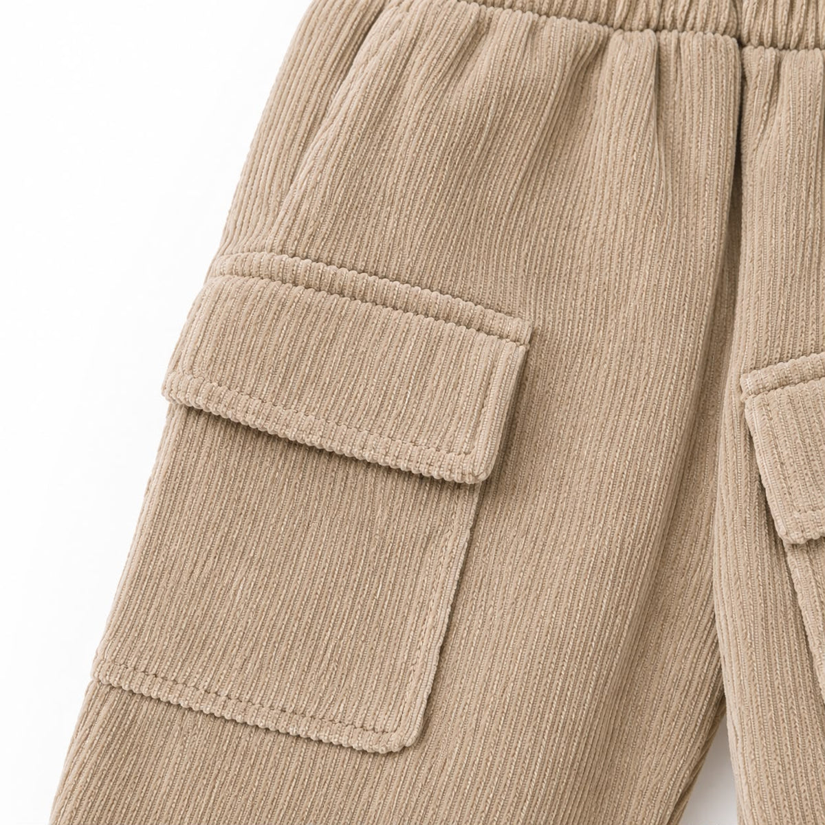Corduroy Jacket and Cargo Pants Set