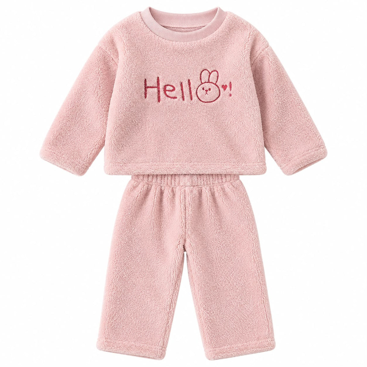 Bunny Fleece Outfit Set