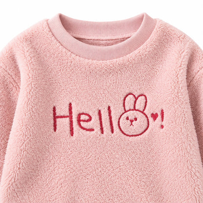 Bunny Fleece Outfit Set