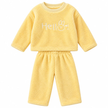 Bunny Fleece Outfit Set