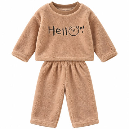 Bunny Fleece Outfit Set