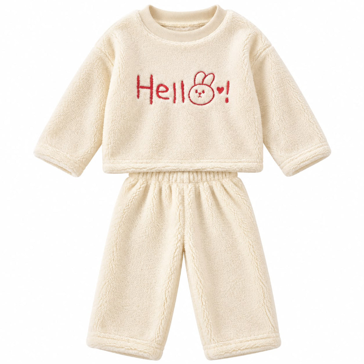 Bunny Fleece Outfit Set