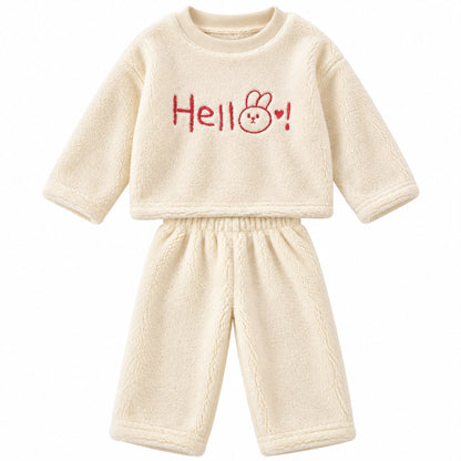 Bunny Fleece Outfit Set