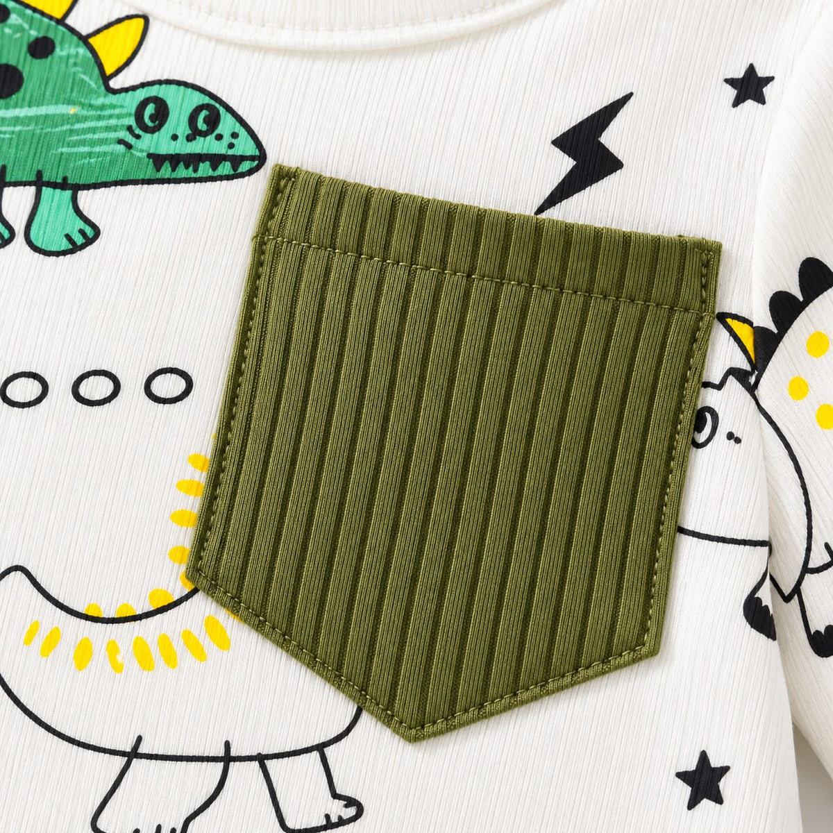 Dinosaur Pocket Top and Pants Set