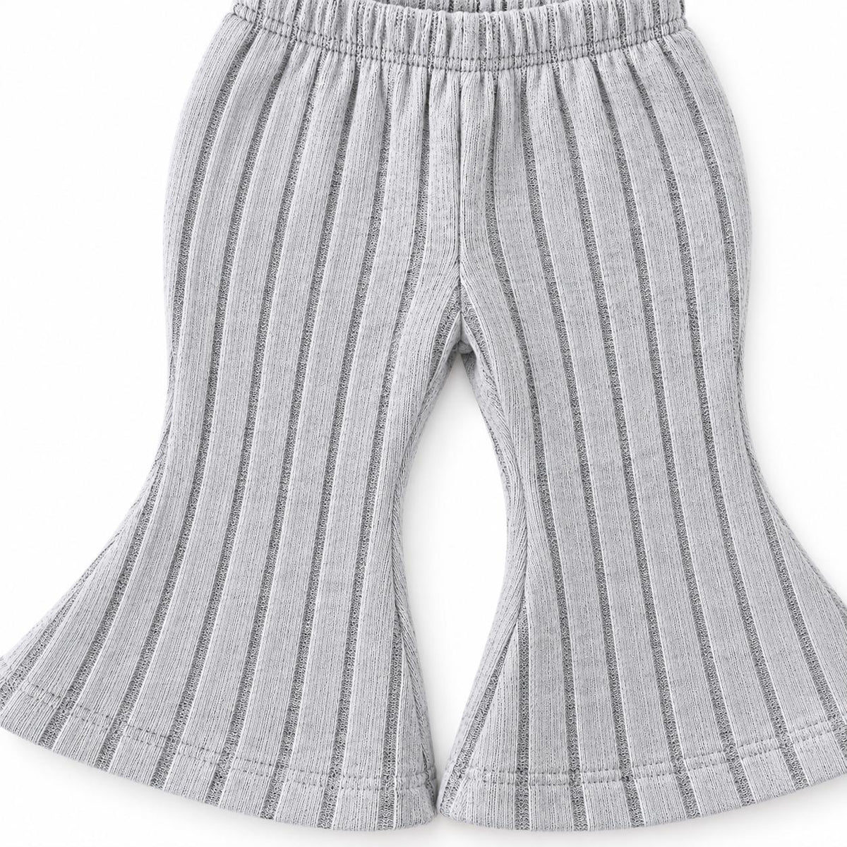 Cat Detail Ribbed Outfit Set