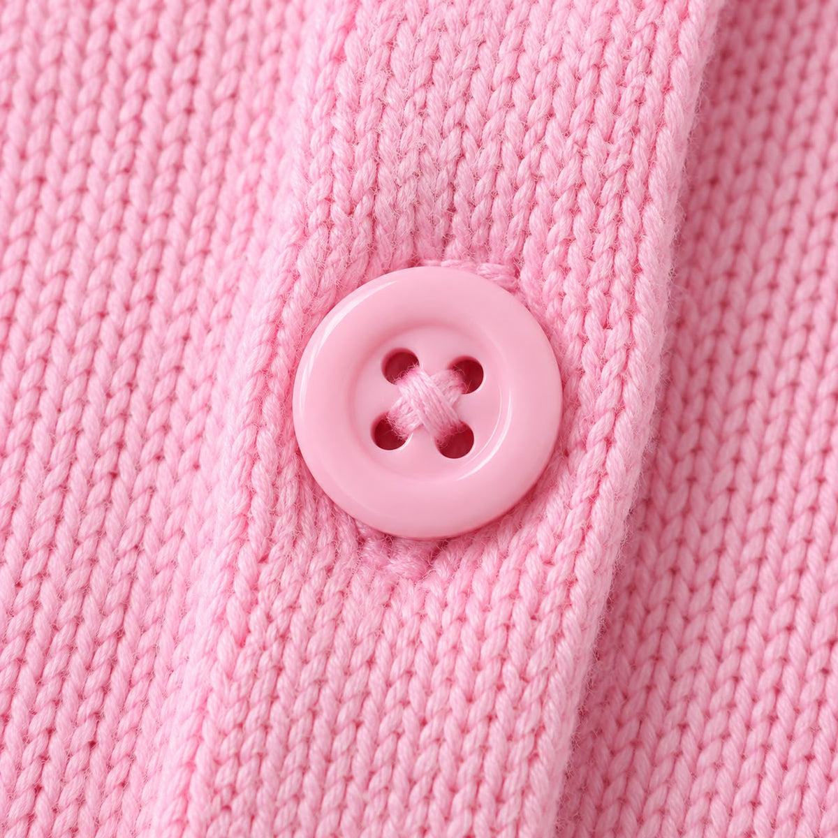Round Neck Knit Cardigan
