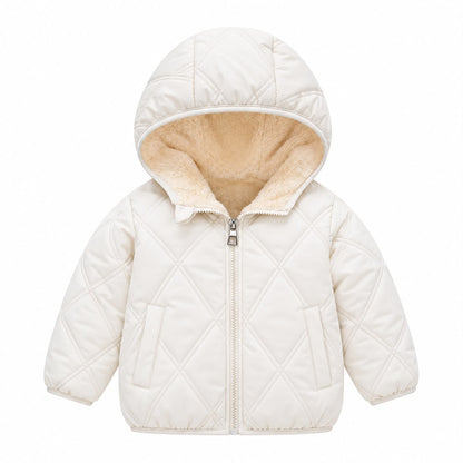 Quilted Hooded Baby Jacket