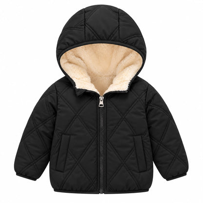 Quilted Hooded Baby Jacket