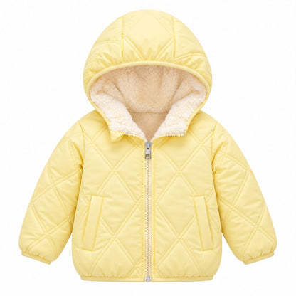 Quilted Hooded Baby Jacket