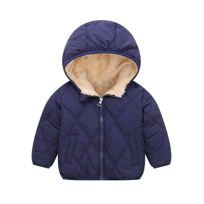 Quilted Hooded Baby Jacket